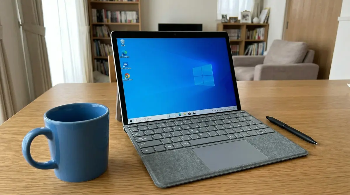 テレワーク主婦のパソコン選び。Surface Go 4が2年経っても手放せない