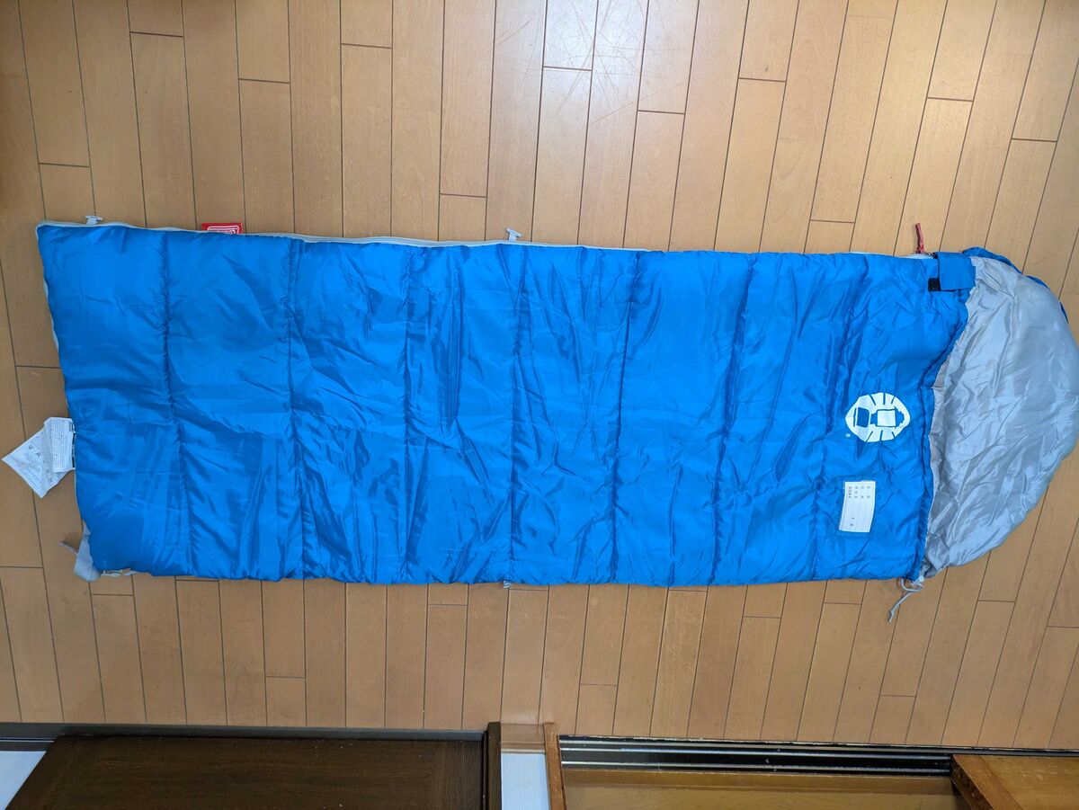 コールマン スクールキッズC10を広げた状態