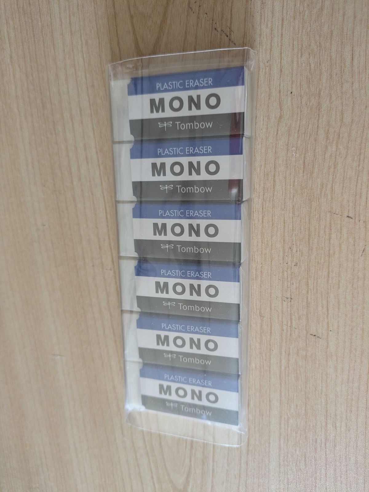 MONO消しゴム6個入りパック