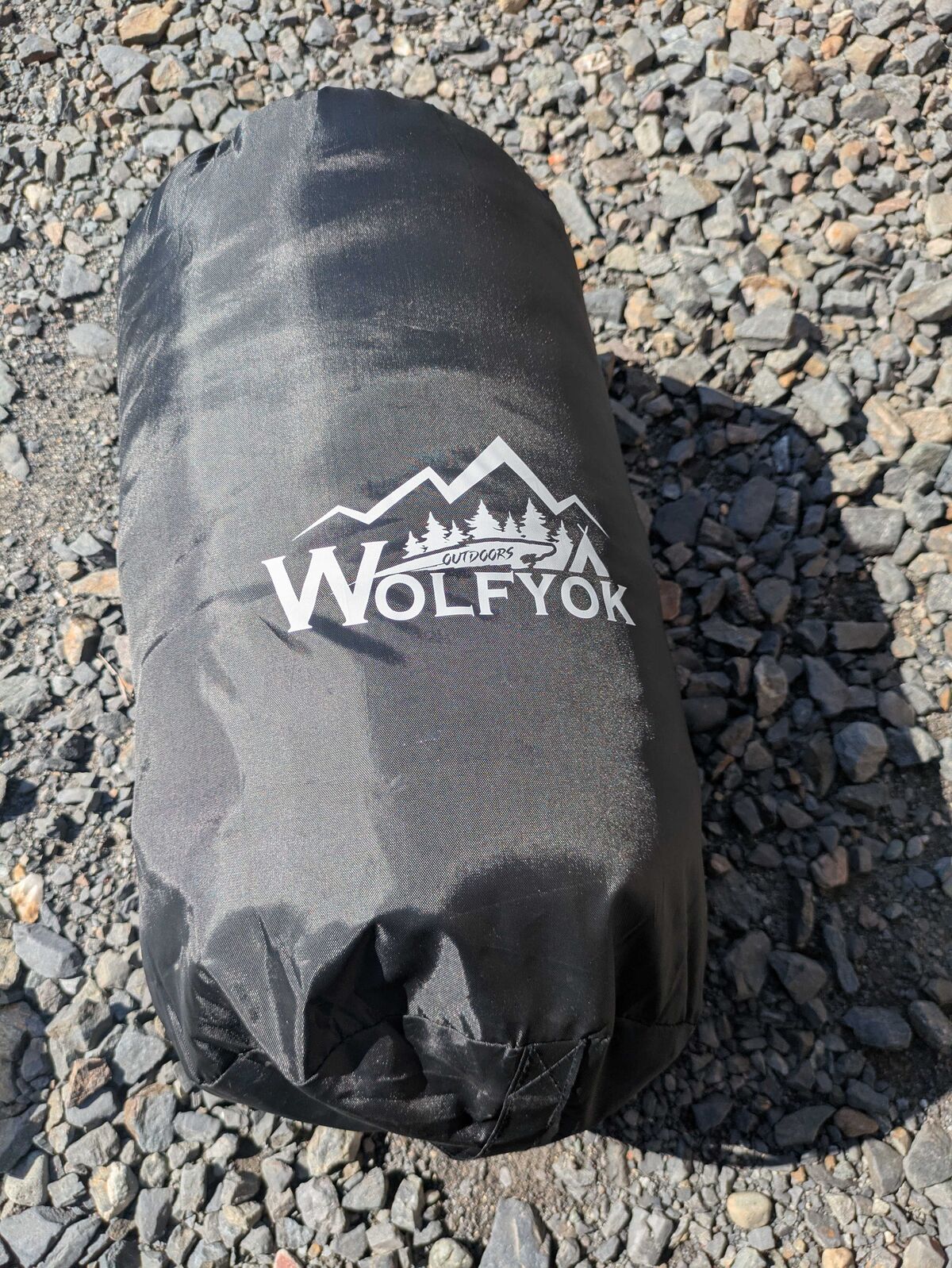 Wolfyok outdoors収納袋に入れた状態